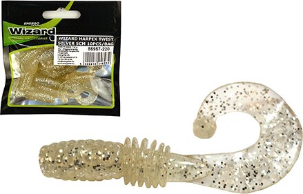 Wizard Harpex Twist White 5Cm 10db/cs