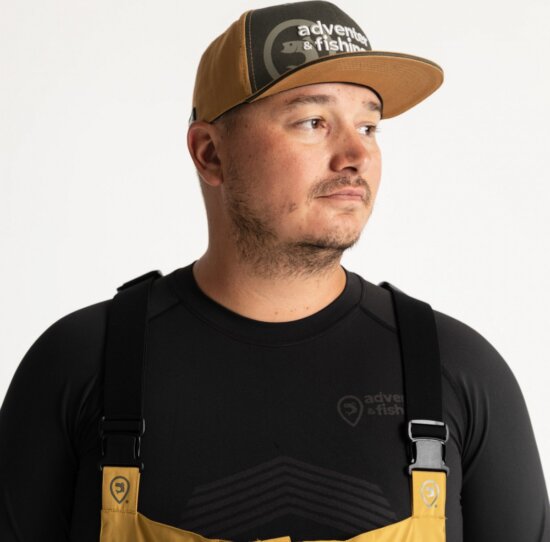 Adventer Cap Khaki With A Straight Flap