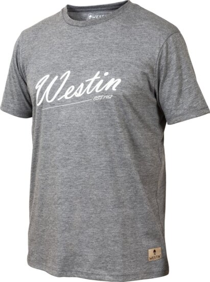 WESTIN Old School T-Shirt L Grey Melange