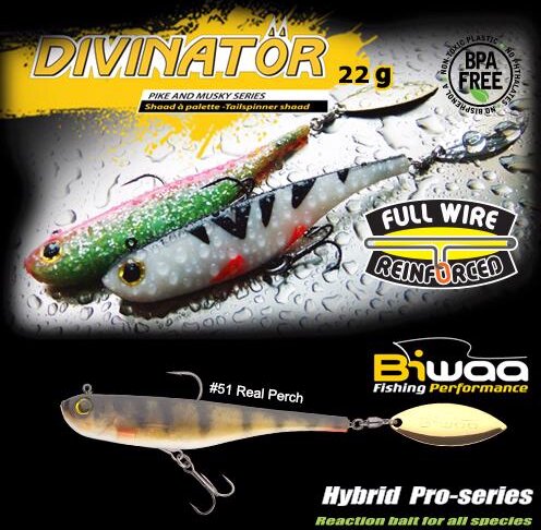 Biwaa Divinator Medium 18cm 35g 51 Real Perch