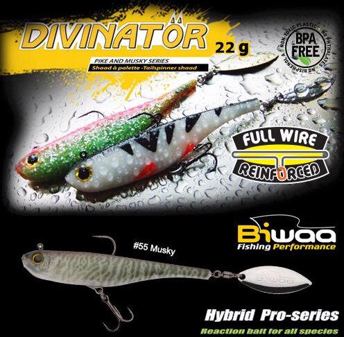 Biwaa Divinator Medium 18cm 35g 55musky