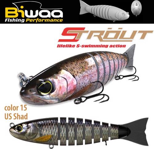 Biwaa Strout 5.5" 14cm 29g 15 Us Shad