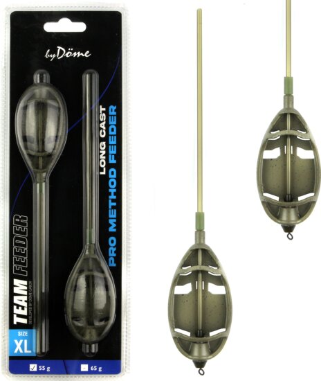 By Döme TF Long Cast Pro Method Feeder kosár 55g 2db/cs