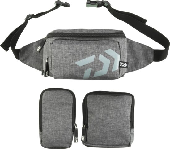 Daiwa Daiwa D-Vec Hip Bag grey, 23x13x17cm