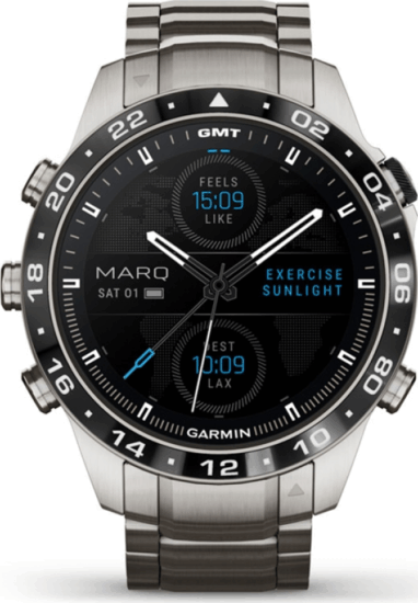 Garmin MARQ® (Gen 2) Aviator (SD) ajándék óratartóval