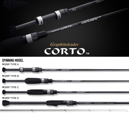 Graphiteleader Corto 22Gcors-802ml-Hs 2.44m Fast 20g Medium Light