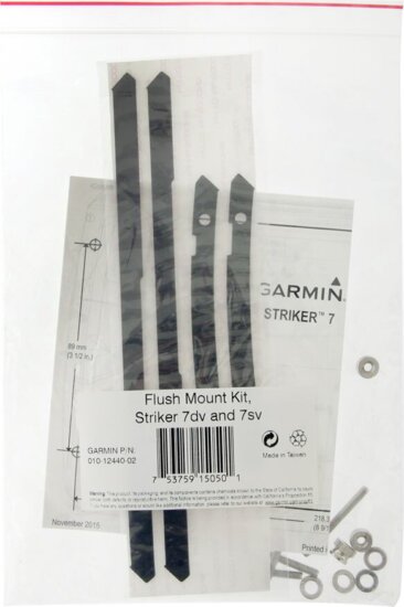 Garmin Accy, Striker 7cv/7sv Flush Mo unt