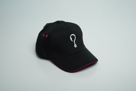 Holahal? baseball sapka fekete horgos design