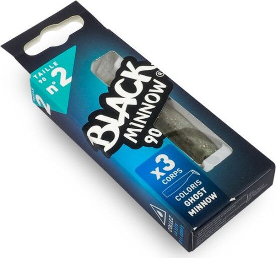 FIIISH 3db 90mm-es Black Minnow test - Ghost Minnow szín