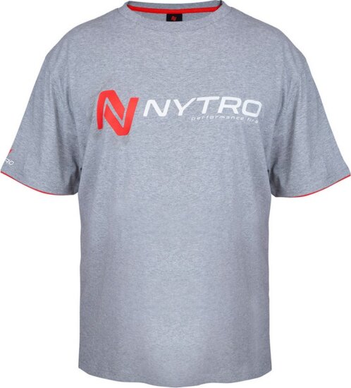 Nytro Light Marl Grey Tee Shirt L