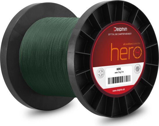 Delphin HERO zöld 0,40mm 30,1kg 1000m