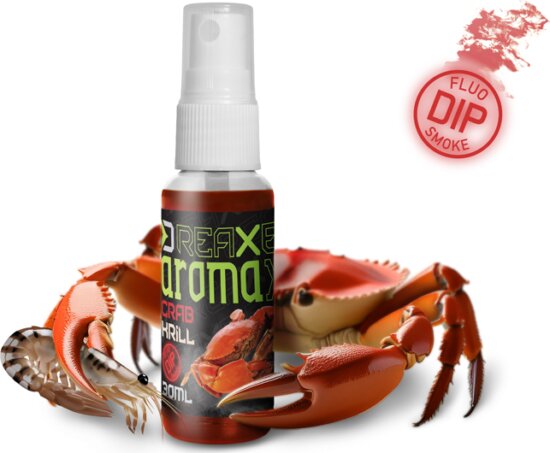 Delphin AromaX/30ml dip spray Rák-krill/piros