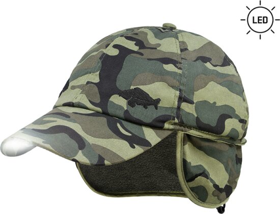 Delphin OutLINE Camo Téli LED baseball sapka UNI