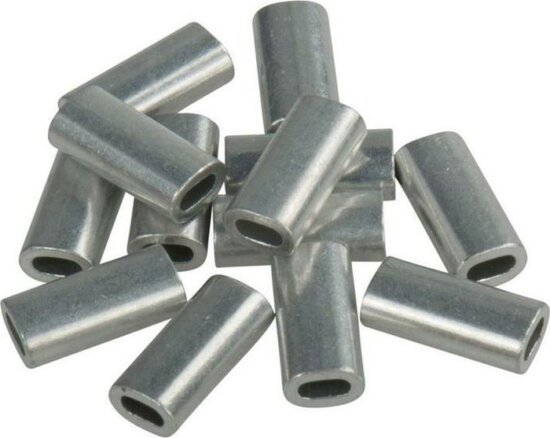 ALUMINUM CRIMP SLEEVES 1.30MM 16PCS