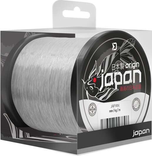Monofil Delphin JAPAN Origin / Ultra átlátszó 0,309mm 7,20kg 600m