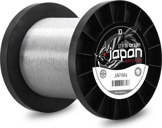 Monofil Delphin JAPAN Origin / Ultra átlátszó 0,286mm 6,31kg 6300m