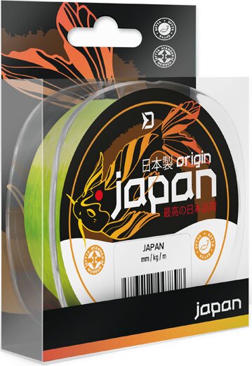 Monofil Delphin JAPAN Origin / Fluo sárga 0,261mm 5,37kg 350m