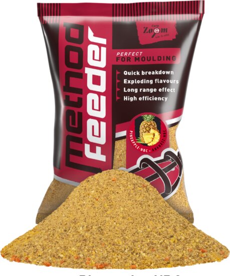 CZ Method Feeder etetőanyag, ananász, NBC, 1 kg