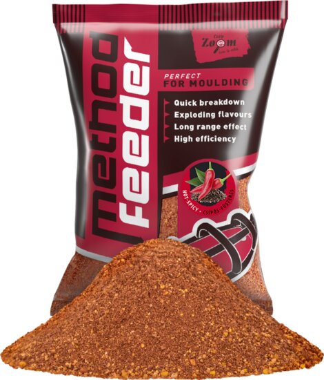 CZ Method Feeder etetőanyag, csípős fűszeres, 1 kg