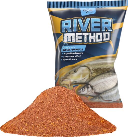 CZ River Method Feeder etetőanyag, eper, halas, 2 kg