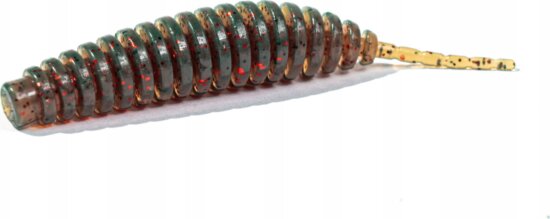 FISHUP Tanta 1.5" (10pcs.), #019 - Motor Oil/Red