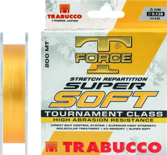 Trabucco T-Force Super Soft 200m 0,30mm, monofil zsinór