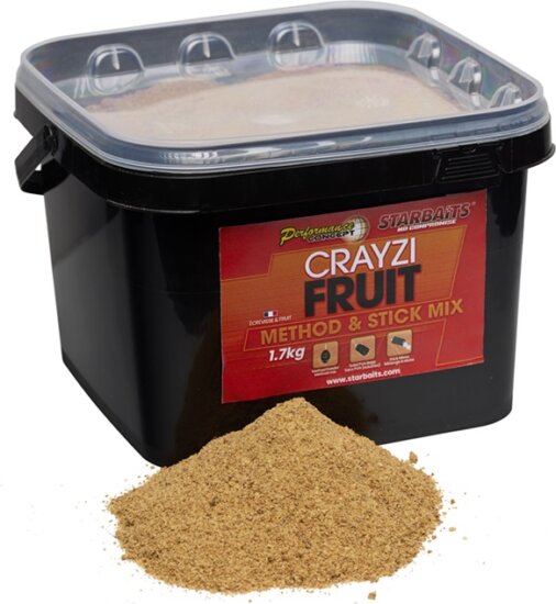Starbaits Method & Stick Mix Crayzi Fruit 1,7kg