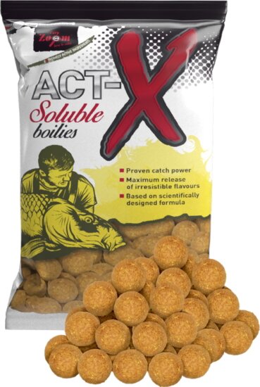 CZ Act-X Soluble oldódó bojli, 24 mm, mangó, 800 g