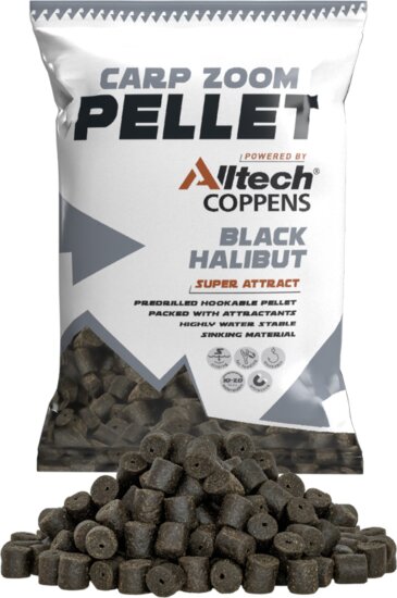 CZ Black Halibut Pellet, 15 mm, halibut, 800 g