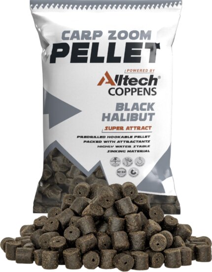 CZ Black Halibut Pellet, 20 mm, halibut, 800 g