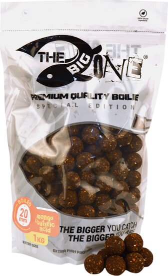 The Big One Boilie Mango N Butyric Acid 20mm 1Kg