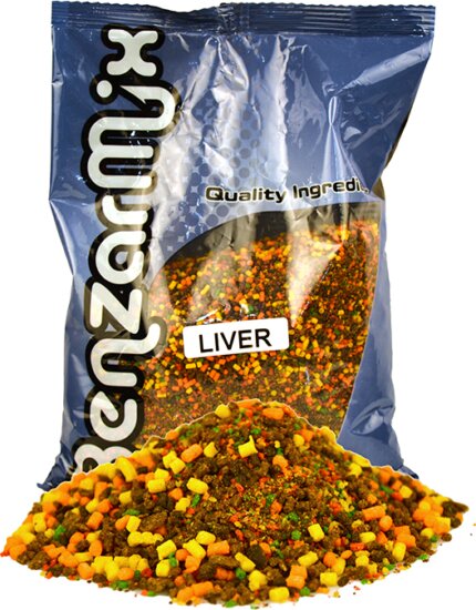 Benzár Crushed PVA Bag Mix 800 Gr Liver