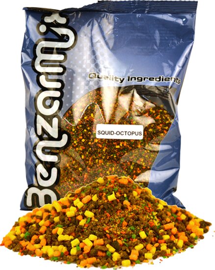 Benzár Crushed PVA Bag Mix 800 Gr Squid-Octopus