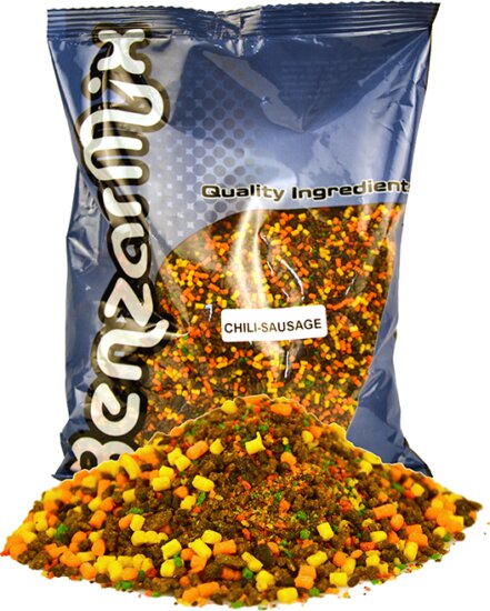 Benzár Crushed PVA Bag Mix 800 Gr Chili-Sausage