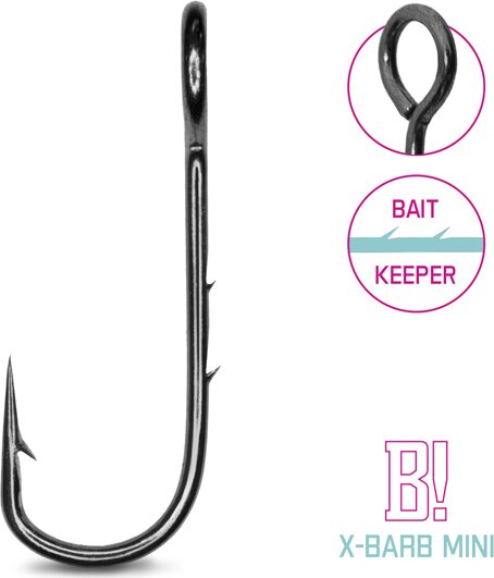 Delphin B! X-BARB MINI Cheburashka horog / 8db 8