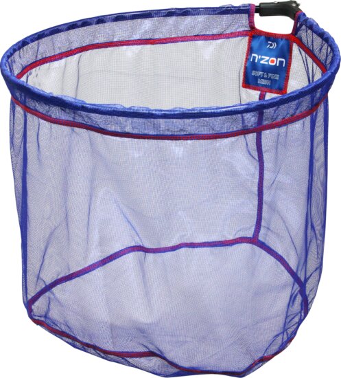 Daiwa N'Zon Soft & Fine Mesh Landing Net 40 cm blue, 40x30cm