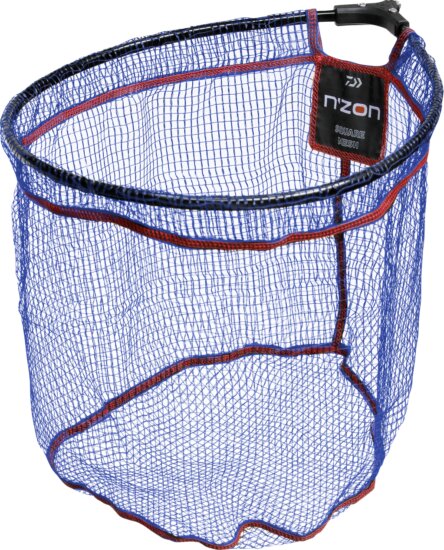 Daiwa N'Zon Square Mesh Landing Net 45 cm blue, 45x35cm