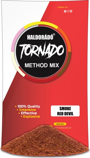 Haldorádó TORNADO Smoke Method Mix - Red Devil