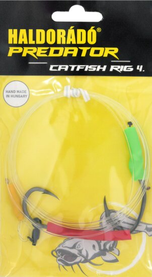 Haldorádó Catfish Rig 4 - Élőhalas előke ˝Haarmontage˝