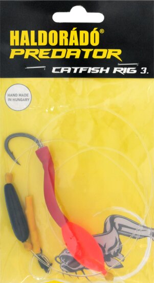 Haldorádó Catfish Rig 3 - Puha testű Pop-up szerelék