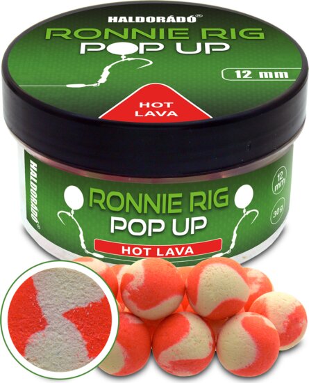 Haldorádó Ronnie Rig Pop Up - Hot Lava 12 mm