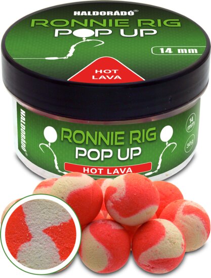 Haldorádó Ronnie Rig Pop Up - Hot Lava 14 mm
