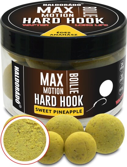 Haldorádó MAX MOTION Boilie Hard Hook Wafter 24, 30 mm - Édes Ananász