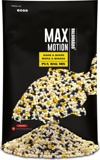 Haldorádó MAX MOTION PVA Bag Mix - Juhar & Banán