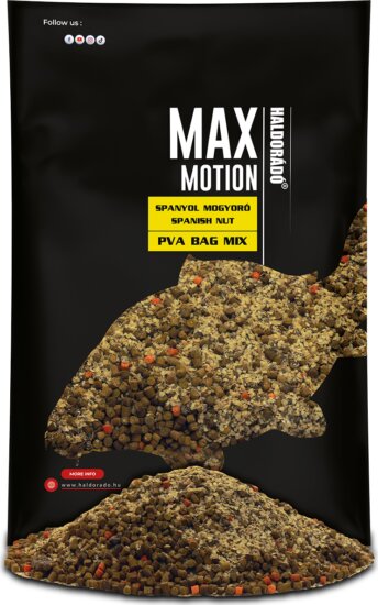 Haldorádó MAX MOTION PVA Bag Mix - Spanyol Mogyoró