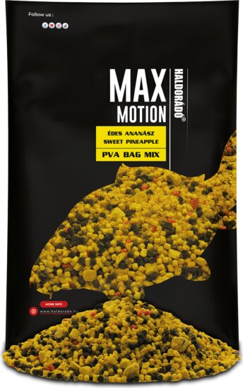 Haldorádó MAX MOTION PVA Bag Mix - Édes Ananász