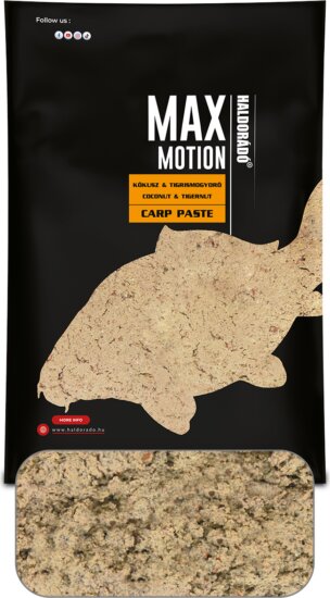 Haldorádó MAX MOTION Carp Paste - Kókusz & Tigrismogyoró