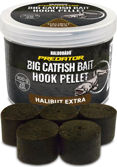 Haldorádó Catfish Bait Hook Pellet 28 mm - Halibut Extra