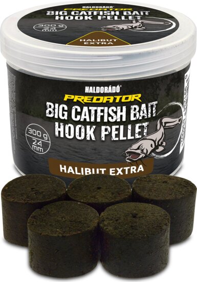 Haldorádó Catfish Bait Hook Pellet 24 mm - Halibut Extra