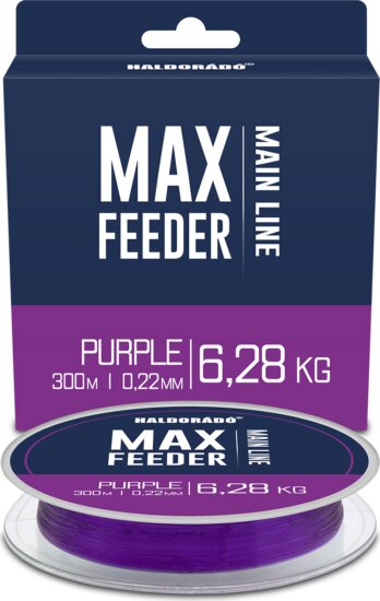 Haldorádó MAX Feeder Purple 0,22mm / 300m - 6,28 kg